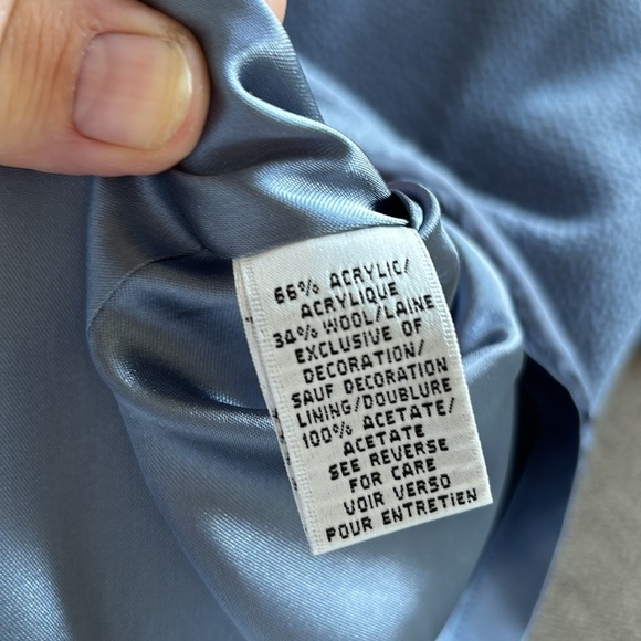 Talbots Size 16 Periwinkle Suit - Picture 8 of 8